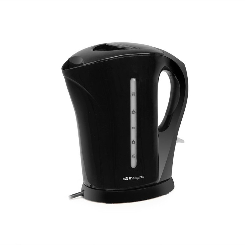Hervidor Orbegozo KT6103, 1.7L, 2200w, Negro Hervidor Orbegozo KT6103, 1.7L, 2200w, Negro