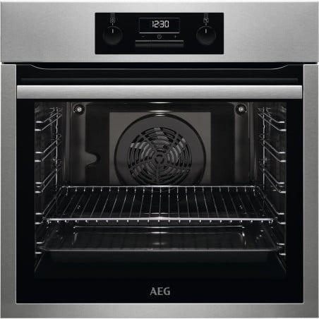 Horno AEG BES231111M, Multif.9, 72L, A, Inox