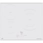 Inducción Midea MIH740T278W1, 3 Zonas, 60cm, Blanc