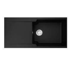 Fregadero Mepamsa KITE 100.50 NEGRO REV.,SINTETICO