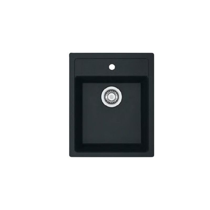 Fregadero Mepamsa CUBO 43.53 NEGRO,SINTETICO Fregadero Mepamsa CUBO 43.53 NEGRO,SINTETICO