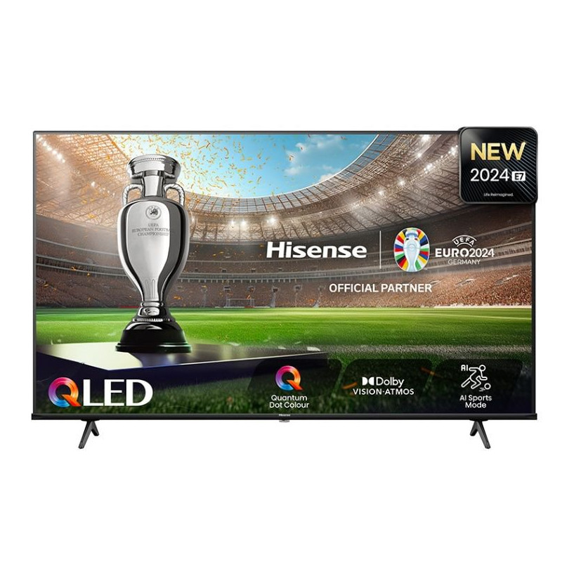 Tv Hisense 43E7NQ, 60Hz VRR 120 fps, qled, dolby v