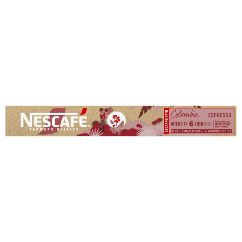 Capsula Nescafe Farmers Origins Colombia decaf, 10 Capsula Nescafe Farmers Origins Colombia decaf, 10
