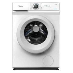 Lavadora Midea MF100W80B1WES, 8Kg, 1400rpm, B, Bla