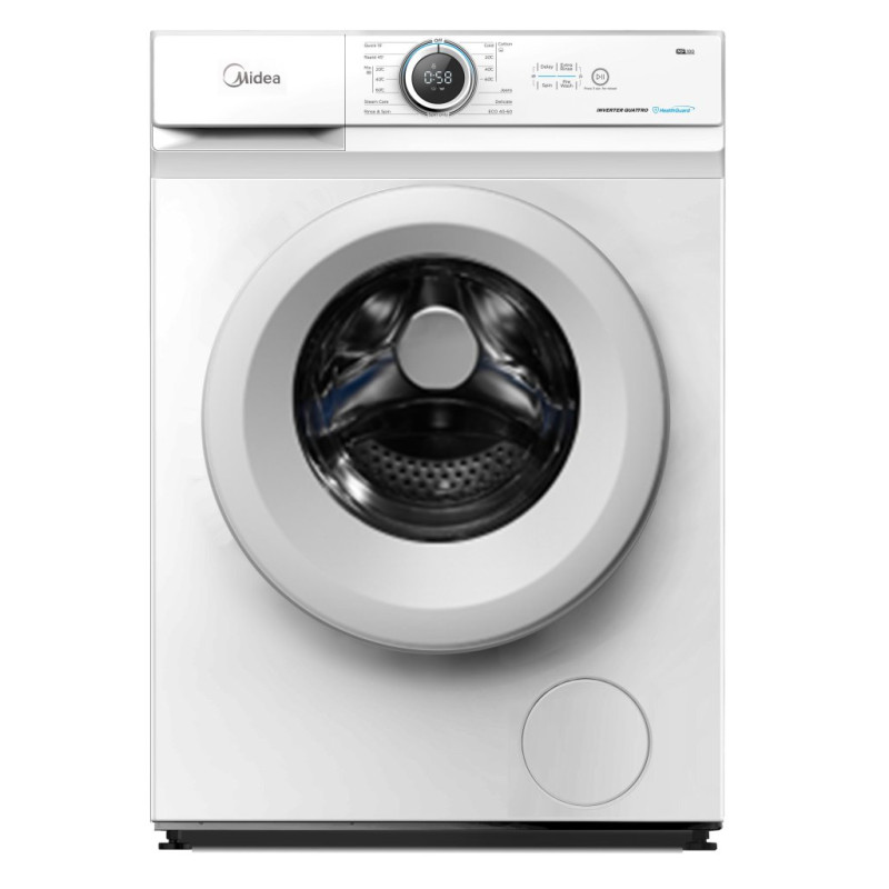 Lavadora Midea MF100W80B1WES, 8Kg, 1400rpm, B, Bla Lavadora Midea MF100W80B1WES, 8Kg, 1400rpm, B, Bla