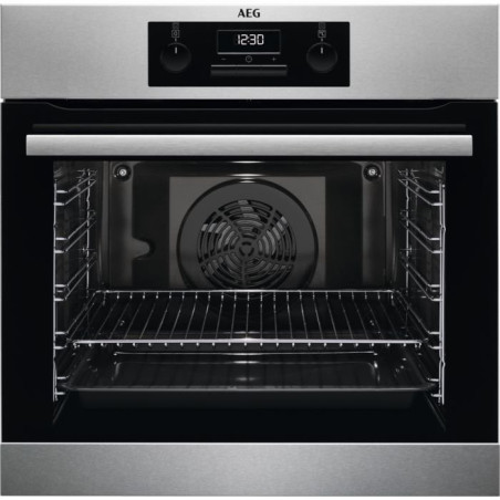 Horno AEG BES331010M, Multif.9, 72L, A, Inox