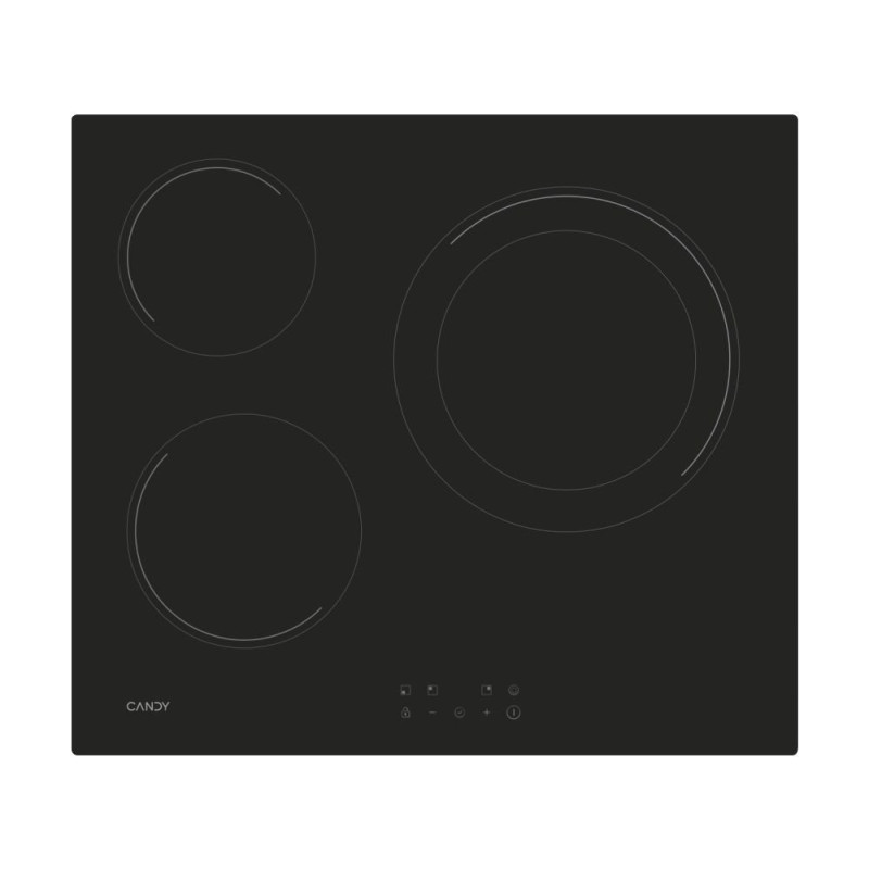 Vitroceramica Candy CH63DCC, 3 Zonas, 60cm Vitroceramica Candy CH63DCC, 3 Zonas, 60cm