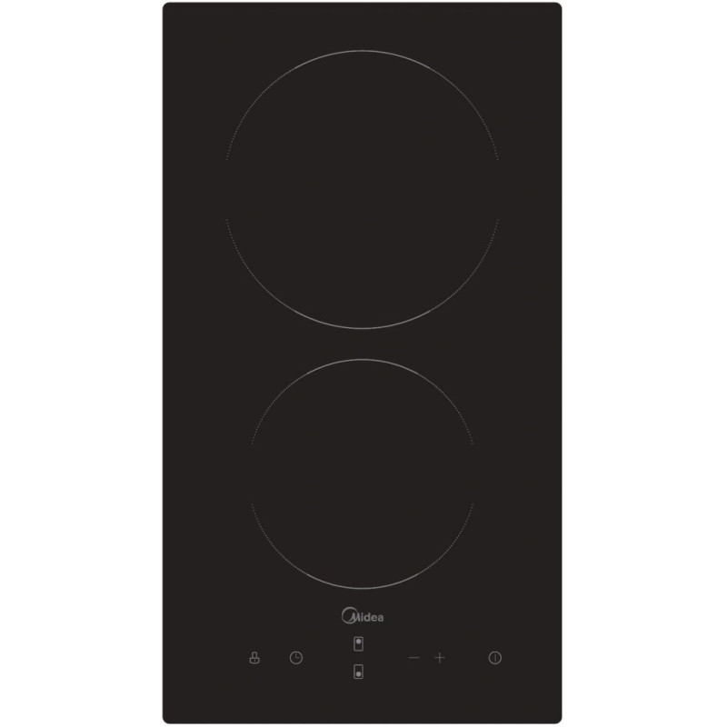 Vitrocerámica Midea MCH300D111K0, 2 Zonas, modular Vitrocerámica Midea MCH300D111K0, 2 Zonas, modular