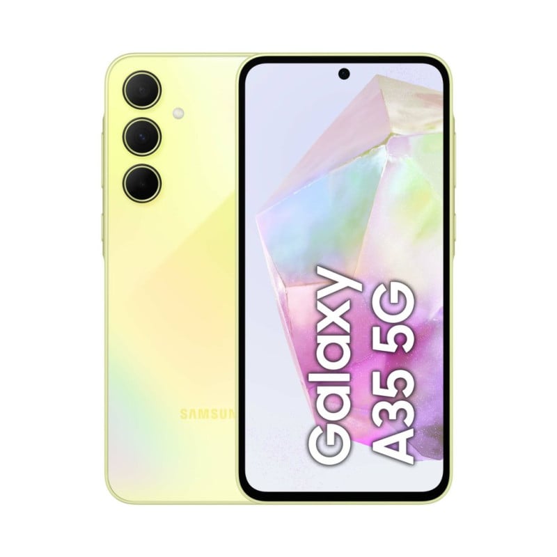 Galaxy A35 5G 16,8 cm (6.6) Ranura híbrida Dual SIM Android 14 USB Tipo C 6 GB 128 GB 5000 mAh Amarillo