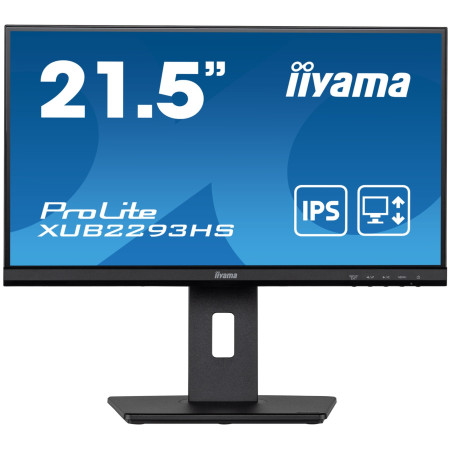 ProLite XUB2293HS-B3 pantalla para PC 54,6 cm (21.5) 1920 x 1080 Pixeles Full HD LED Negro