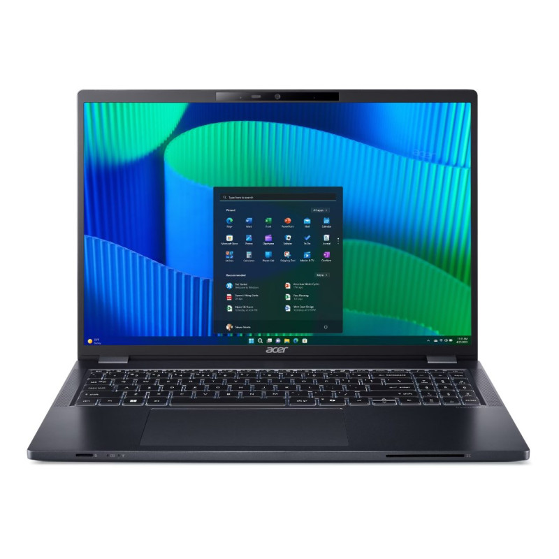 TravelMate P4 TMP416-53-TCO-73B2 Intel Core Ultra 7 155U Portátil 40,6 cm (16) WUXGA 32 GB DDR5-SDRAM 1 TB SSD Wi-Fi 6 (802.11a