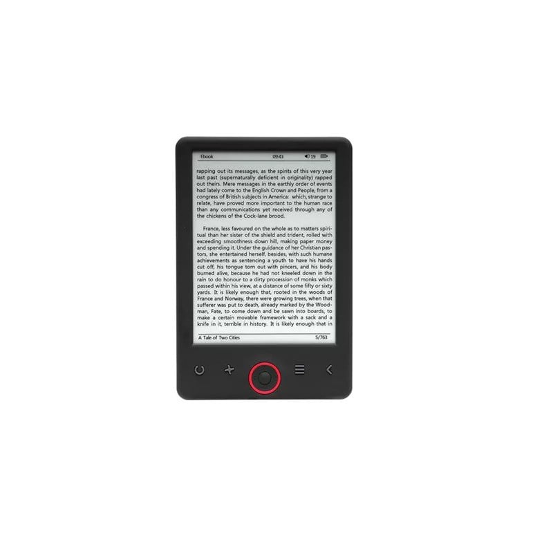 EBO-626 lectore de e-book 4 GB Negro