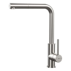 Grifo Monomando Teka UNI9331 INOX PULIDO, Extraibl