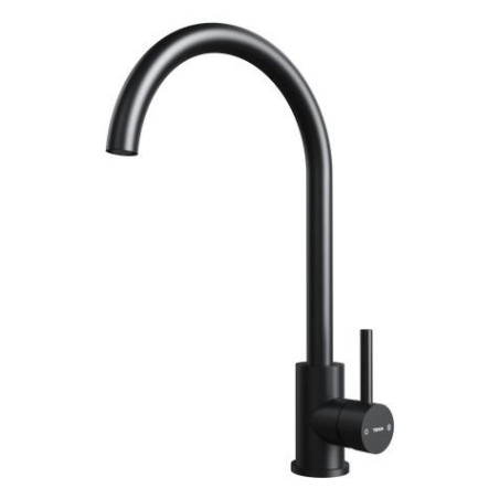 Grifo Monomando Teka UNI9310 NEGRO, Caño Alto