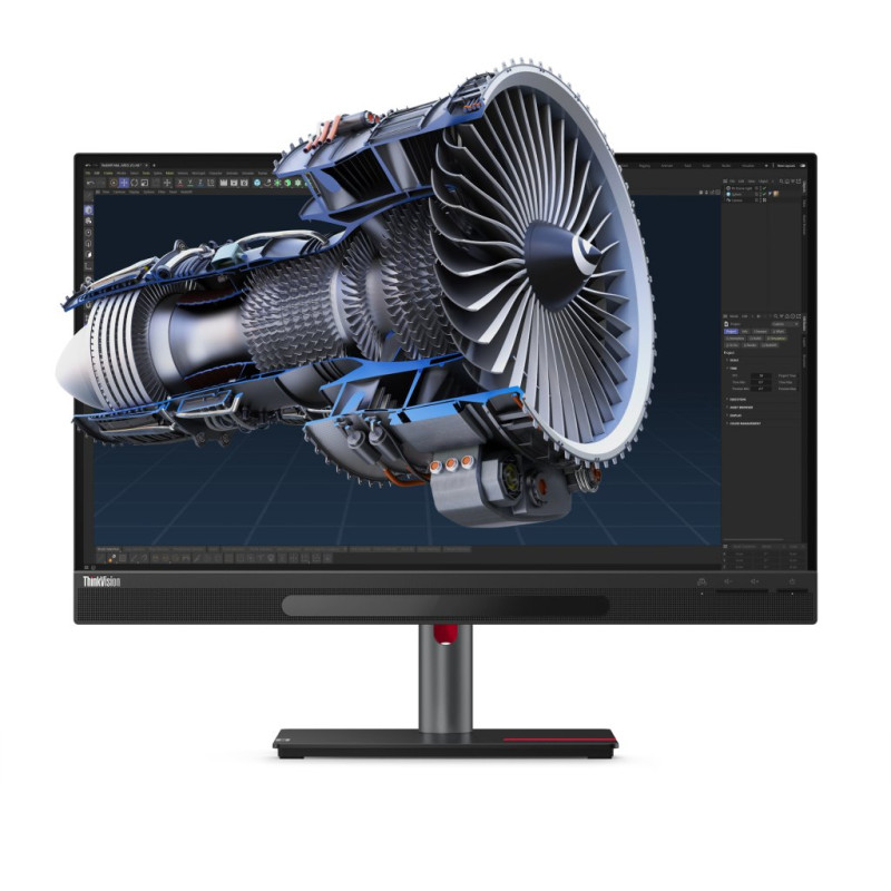 ThinkVision 27 3D LED display 68,6 cm (27) 3840 x 2160 Pixeles 4K Ultra HD Negro