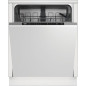 Lavavajillas Beko BDIN14320, 13 Cub., Integr, 60cm Lavavajillas Beko BDIN14320, 13 Cub., Integr, 60cm