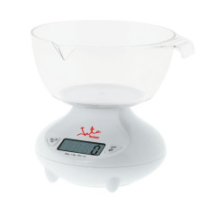 Balanza Cocina Jata 717, Mini, 1kg, Bol, Blanca