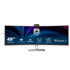49B2U6903CH/00 pantalla para PC 124,5 cm (49) 5120 x 1440 Pixeles Dual QHD LCD Gris