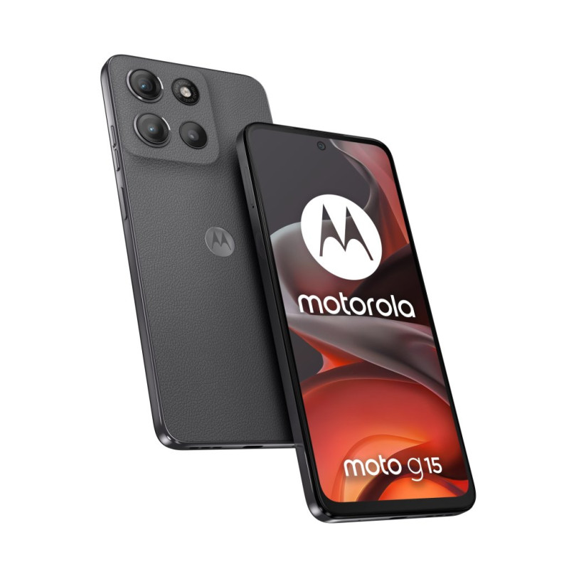 moto g15 17,1 cm (6.72) SIM doble Android 15 4G USB Tipo C 8 GB 512 GB 5200 mAh Gris moto g15 17,1 cm (6.72) SIM doble Android 15 4G USB Tipo C 8 GB 512 GB 5200 mAh Gris