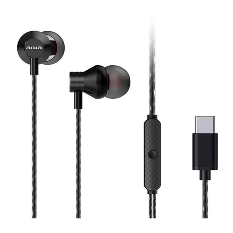Auriculares Aiwa ESTM50USBCBK, •Compatible with Al Auriculares Aiwa ESTM50USBCBK, •Compatible with Al