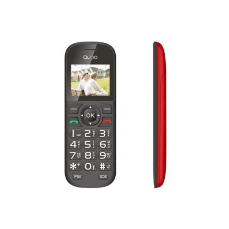 Telefono movil Qubo D1803RD, procesador MT6261DA,