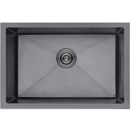 Fregadero Nova MILAN7044N, 70X44 Acero Negro