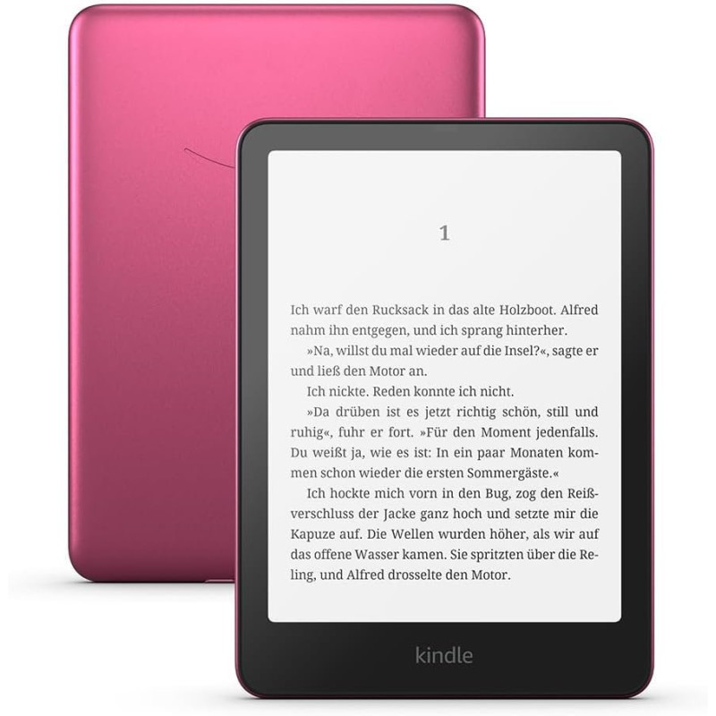 Kindle Paperwhite Signature Edition lectore de e-book Pantalla táctil 32 GB Wifi Negro, Rosa Kindle Paperwhite Signature Edition lectore de e-book Pantalla táctil 32 GB Wifi Negro, Rosa