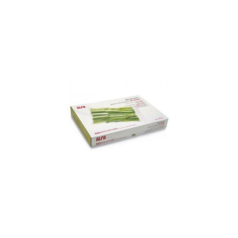 Pack 50 bolsas Envasado Alfa 0MP2514200, 20x30, Pack 50 bolsas Envasado Alfa 0MP2514200, 20x30,