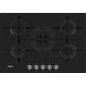 ENCIMERA WHIRLPOOL GOWL728NB, 5 fuegos, 73cm, Gas,