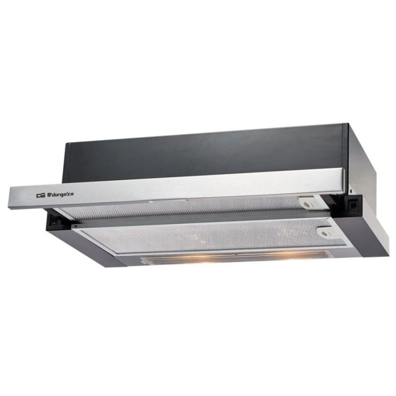 Campana Orgegozo TL06260IN, Telesc, Inox, 302m3/h