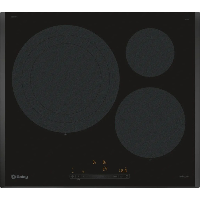 Induccion Balay 3EB967LH, 3 zonas, 60cm, Biselada Induccion Balay 3EB967LH, 3 zonas, 60cm, Biselada