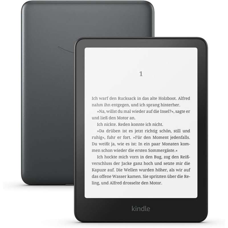 Kindle Paperwhite Signature Edition lectore de e-book Pantalla táctil 32 GB Wifi Negro, Metálico Kindle Paperwhite Signature Edition lectore de e-book Pantalla táctil 32 GB Wifi Negro, Metálico