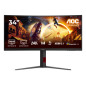 G4 CU34G4Z pantalla para PC 86,4 cm (34) 3440 x 1440 Pixeles Wide Quad HD LED Negro, Rojo G4 CU34G4Z pantalla para PC 86,4 cm (34) 3440 x 1440 Pixeles Wide Quad HD LED Negro, Rojo
