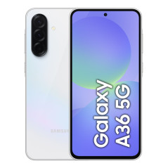 Galaxy A36 17 cm (6.7) SIM doble Android 15 5G USB Tipo C 6 GB 128 GB 5000 mAh Blanco