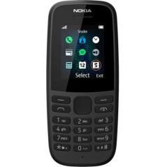 105 (2019) 4,5 cm (1.77) 73,2 g Negro Característica del teléfono