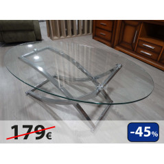 Mesa de Centro Cromo