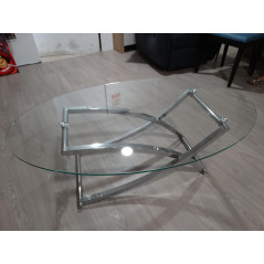 Mesa de Centro Cromo