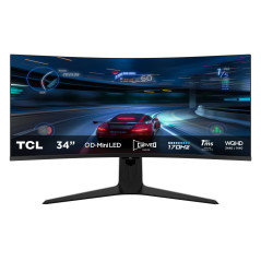 R83 34R83Q pantalla para PC 94 cm (37) 3440 x 1440 Pixeles LED Negro, Blanco