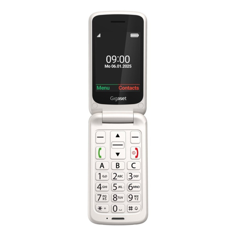 GL595 7,11 cm (2.8) 114 g Blanco Teléfono para personas mayores GL595 7,11 cm (2.8) 114 g Blanco Teléfono para personas mayores