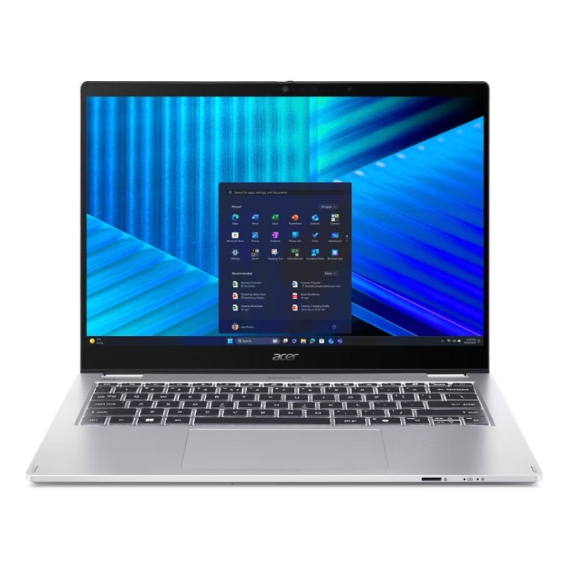 TravelMate TMP414RN-55-TCO-506Q Intel Core Ultra 5 225U Portátil 35,6 cm (14) Pantalla táctil 3K 16 GB DDR5-SDRAM 512 GB SSD Wi-