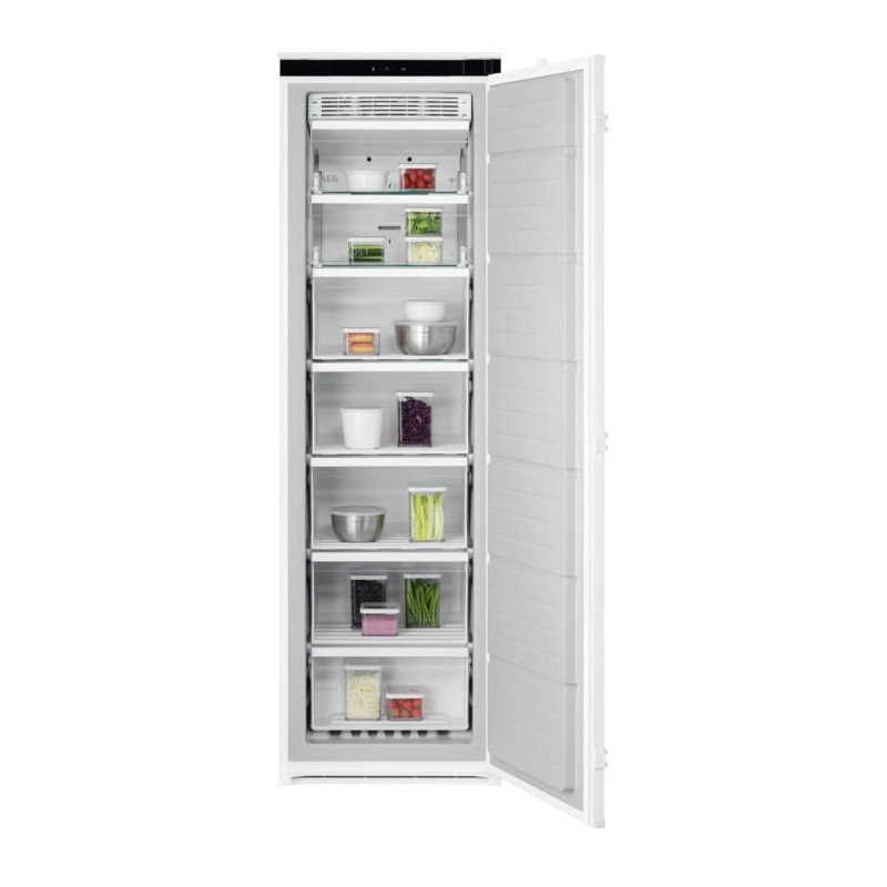 Congelador V. AEG TB7NA181ES, 177x54cm, Integr., E Congelador V. AEG TB7NA181ES, 177x54cm, Integr., E