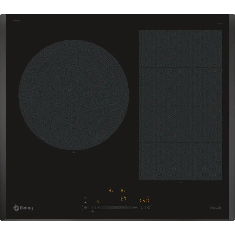 Induccion Balay 3EB969LH, 2 zonas, 60cm, Biselada
