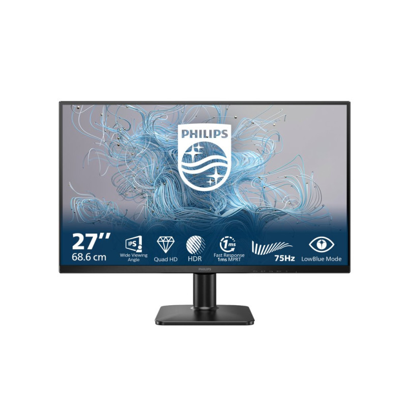 1000 series 27E2N1500L/00 pantalla para PC 68,6 cm (27) 2560 x 1440 Pixeles Quad HD LED Negro