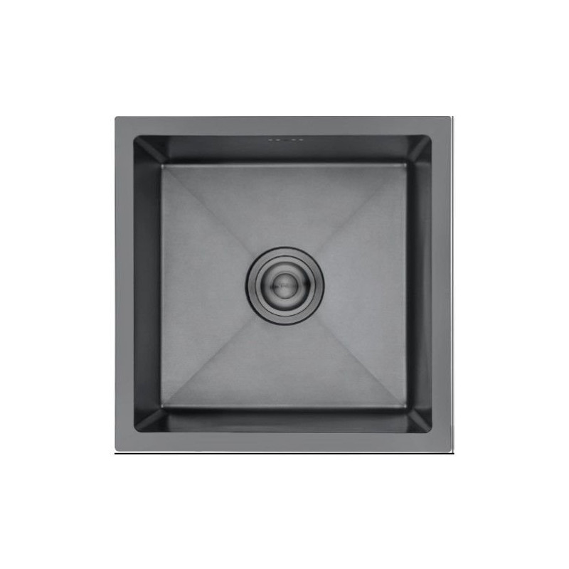 Fregadero Nova TRENTO4040N, 40X40 Acero Negro Fregadero Nova TRENTO4040N, 40X40 Acero Negro