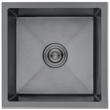 Fregadero Nova TRENTO4040N, 40X40 Acero Negro
