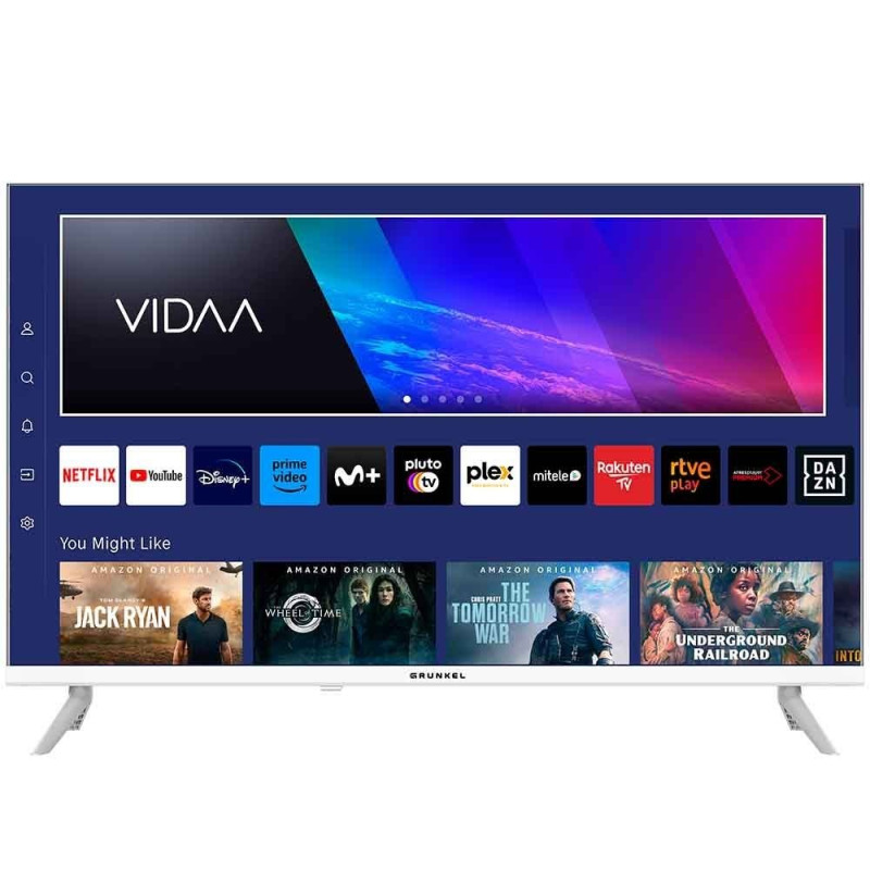 TV LED Grunkel LED3225VDBLANCO, 32\", VIDAA, TV LED Grunkel LED3225VDBLANCO, 32\", VIDAA,