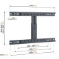 ADAPTADOR SOPORTE VOGELS PLADUR ADAPTADOR SOPORTE VOGELS PLADUR