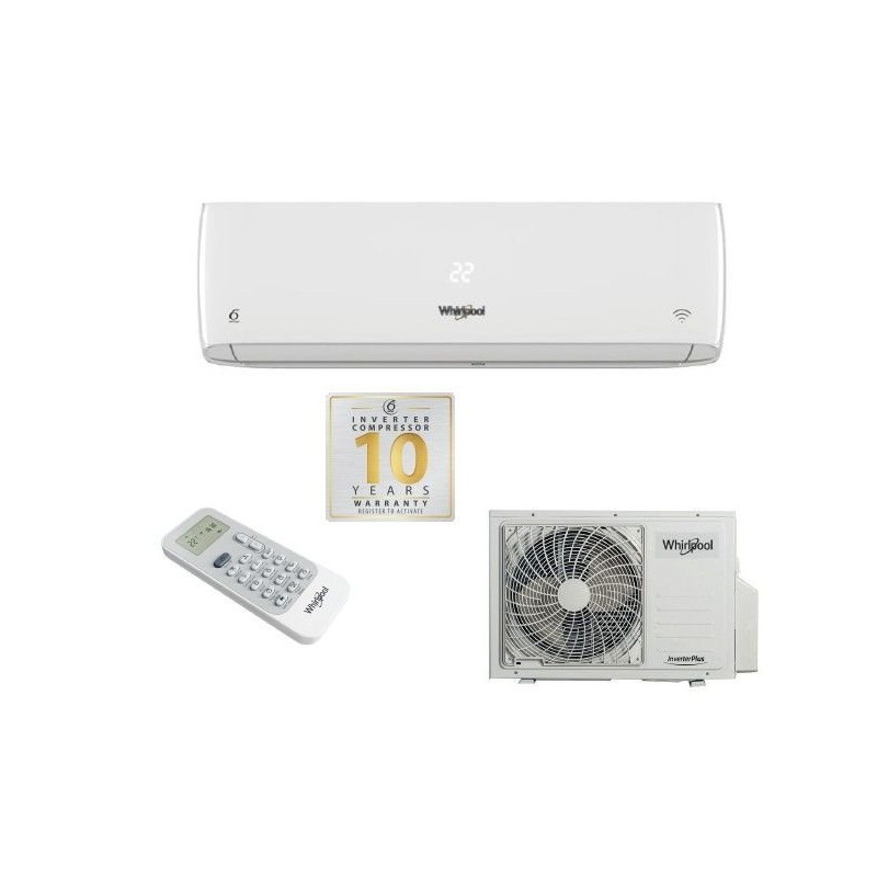 A.A.Split Whirlpool SPICR318WF, 18Kbtu, A++/A+,R32 A.A.Split Whirlpool SPICR318WF, 18Kbtu, A++/A+,R32