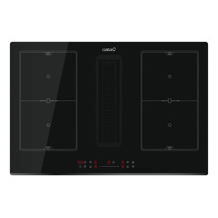 Inducción Cata IAS7024BK, 4zonas, 77x52, Extractor