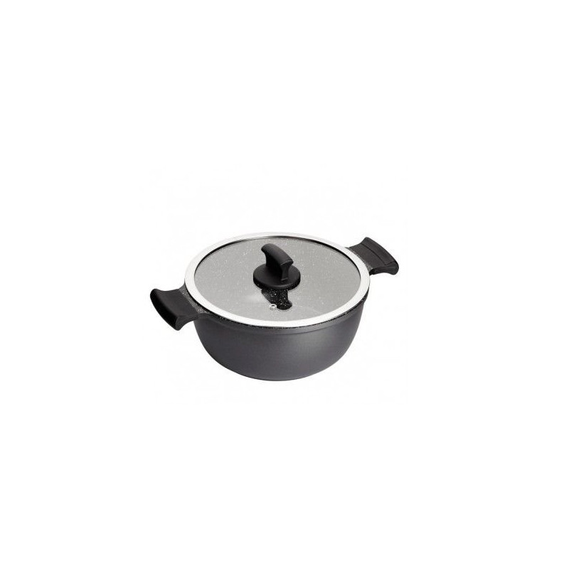 Olla Inoxibar 18160, absolut black 20cm tapa cris Olla Inoxibar 18160, absolut black 20cm tapa cris